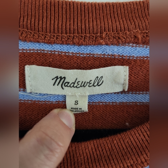 Madewell Luxe Raglan Sweatshirt Womens Size S - Picture 5 of 9